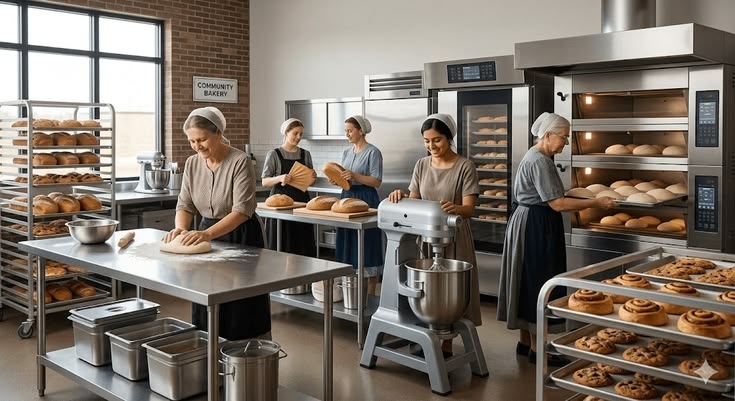 Готовый бизнес — пекарня полного цикла, включающая три торговые точки
