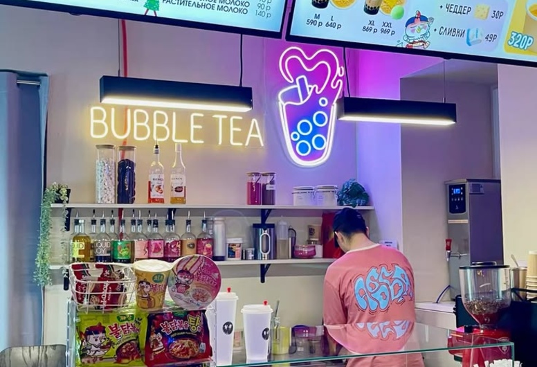 Действующая кофейня (bubble tea)