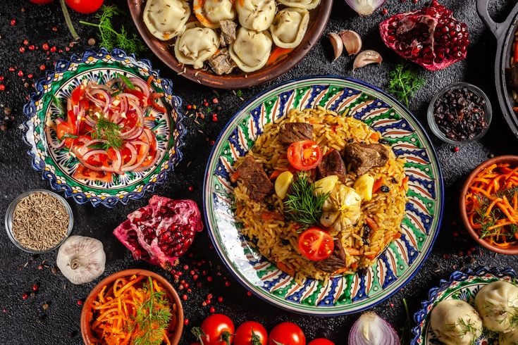 Действующая чайхана (узбекская кухня)