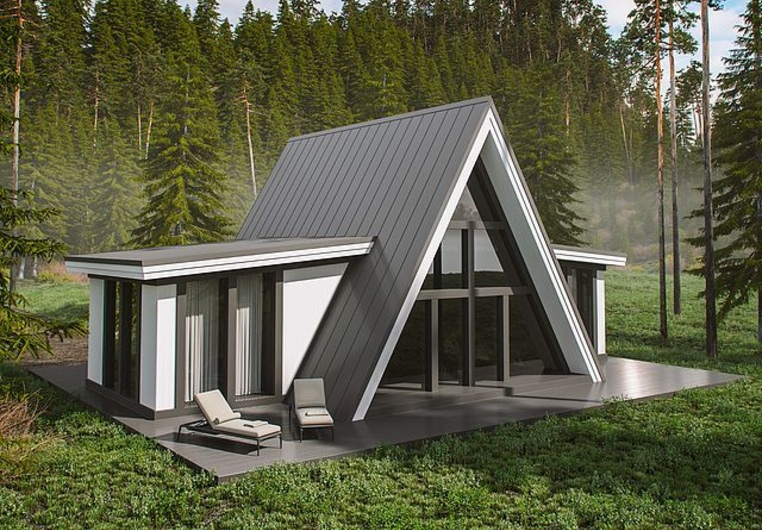 Готовый арендный бизнес (глэмпинг) — комплекс из трех A-frame домов