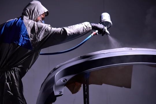 Укомплектованная автомалярная мастерская